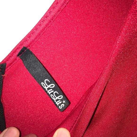 Lulus red dress - Picture 5 of 7